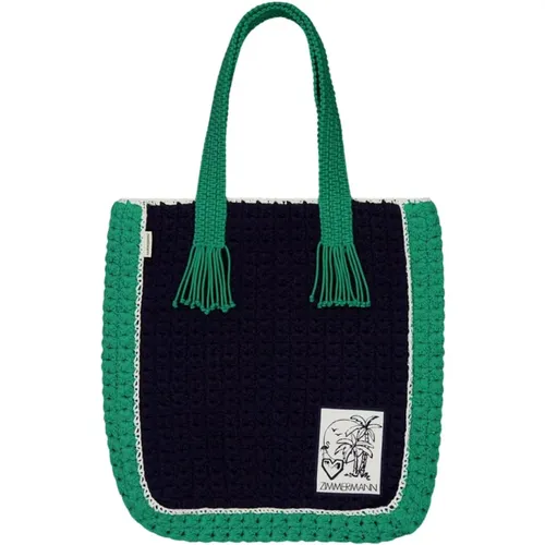 Crochet-Knit Tote Bag , female, Sizes: ONE SIZE - Zimmermann - Modalova