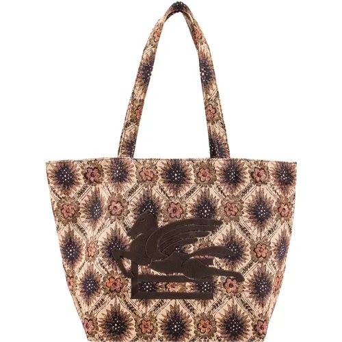 Shoulder Bag with Double Fabric Strap , female, Sizes: ONE SIZE - ETRO - Modalova