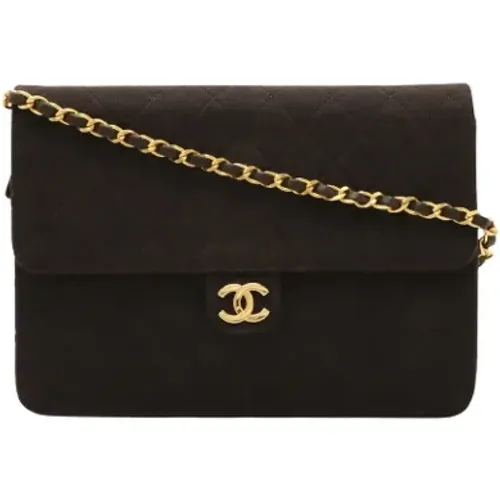 Pre-owned Shoulder Bags, female, , Size: ONE SIZE Pre-owned Cotton chanel-bags - Chanel Vintage - Modalova