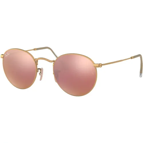 Retro Round Metal Sonnenbrille Rb3447 , unisex, Größe: 50 MM - Ray-Ban - Modalova