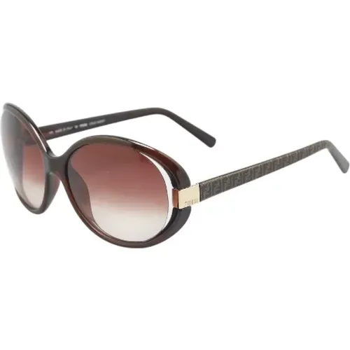 Pre-owned Accessories, female, , Size: ONE SIZE Pre-owned Plastic sunglasses - Fendi Vintage - Modalova