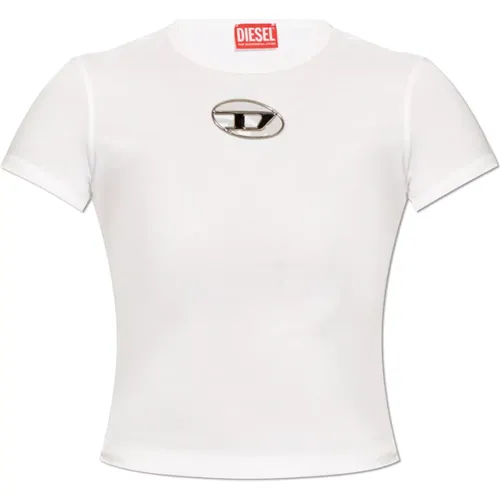 T-shirt `T-Uncutie-Long-Od` , Damen, Größe: S - Diesel - Modalova