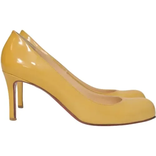 Pre-owned Pumps, female, , Size: 7 US Pre-owned Leather heels - Christian Louboutin Pre-owned - Modalova