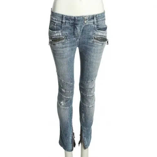 Pre-owned Fabric jeans , female, Sizes: S - Balmain Pre-owned - Modalova