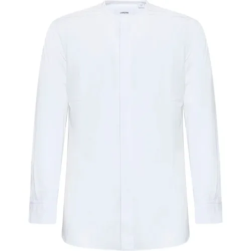 Klassisches Weißes Hemd , Herren, Größe: 3XL - Lardini - Modalova