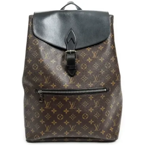 Pre-owned Backpacks, female, , Size: ONE SIZE Pre-owned Canvas backpacks - Louis Vuitton Vintage - Modalova