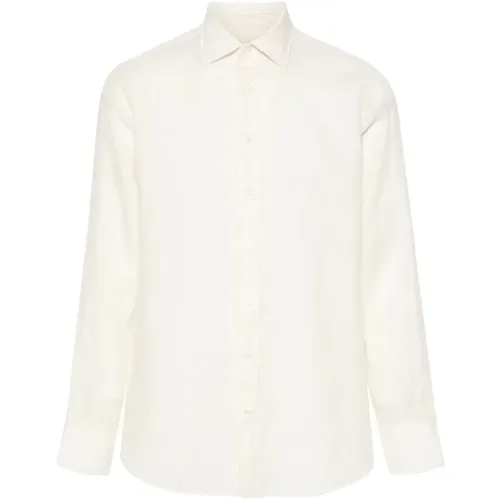 Weißes Herrenhemd,Schwarzes Hemd für Männer,810 Hellblau Hemd - Lardini - Modalova