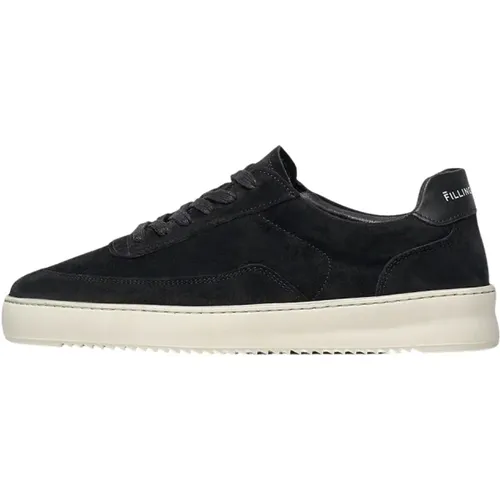 Mondo Suede , male, Sizes: 6 UK, 7 UK, 11 UK, 5 UK, 8 UK, 9 UK, 10 UK, 12 UK - Filling Pieces - Modalova