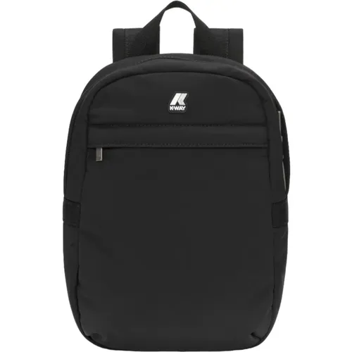 Adjustable Shoulder Straps Backpack , male, Sizes: ONE SIZE - K-way - Modalova