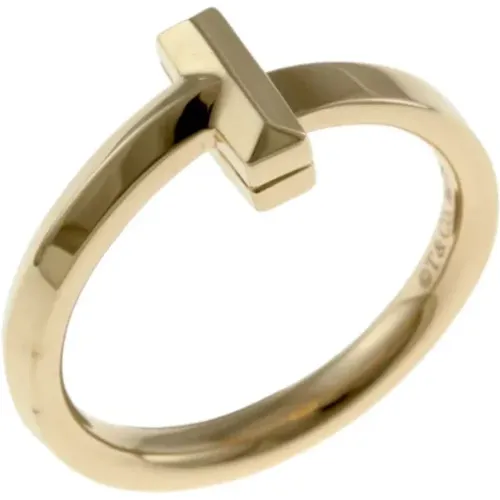 Pre-owned Jewellery, female, , Size: ONE SIZE Pre-owned Rose Gold rings - Tiffany & Co. Pre-owned - Modalova