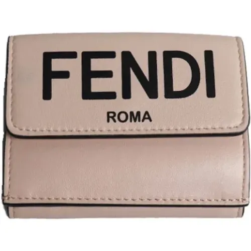 Pre-owned Wallets, female, , Size: ONE SIZE Pre-owned Leather wallets - Fendi Vintage - Modalova