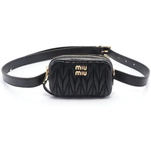 Pre-owned Leder crossbody-taschen - Miu Miu Pre-owned - Modalova