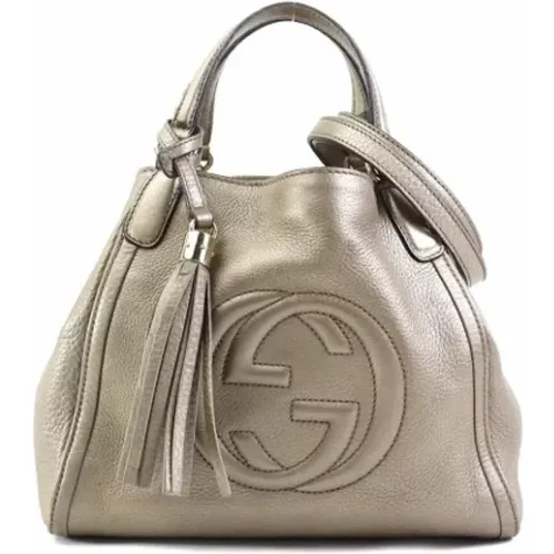 Pre-owned Handbags, female, , Size: ONE SIZE Pre-owned Leather gucci-bags - Gucci Vintage - Modalova