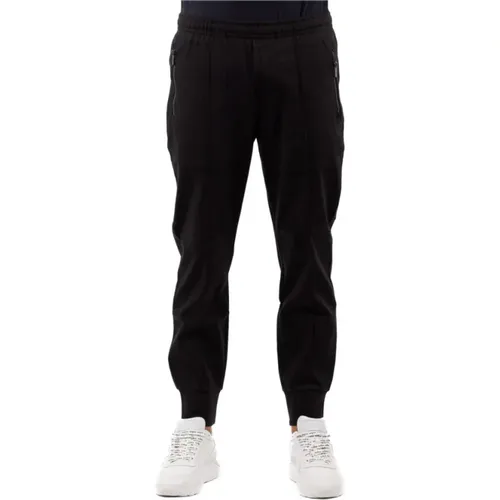 Sweatpants, male, , Size: M Men's Tracksuit Pants - Emporio Armani - Modalova