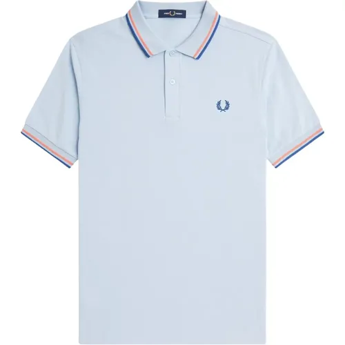 Polo Shirts, male, , Size: S Striped Polo Shirt M3600 - Fred Perry - Modalova