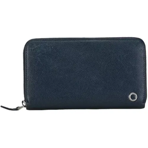 Pre-owned Wallets, female, , Size: ONE SIZE Pre-owned Leather wallets - Bvlgari Vintage - Modalova