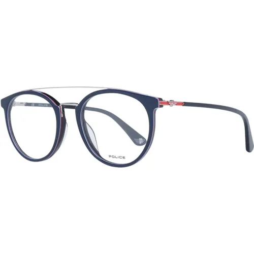 Glasses, male, , Size: ONE SIZE Metal Plastic Optical Frames for Men - Police - Modalova