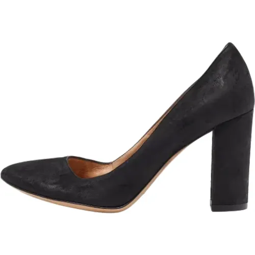 Pre-owned Pumps, female, , Size: 7 1/2 US Pre-owned Leather heels - Gianvito Rossi Pre-owned - Modalova