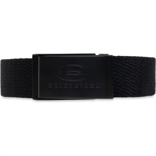 Belts, male, , Size: ONE SIZE Fabric belt - Balenciaga - Modalova