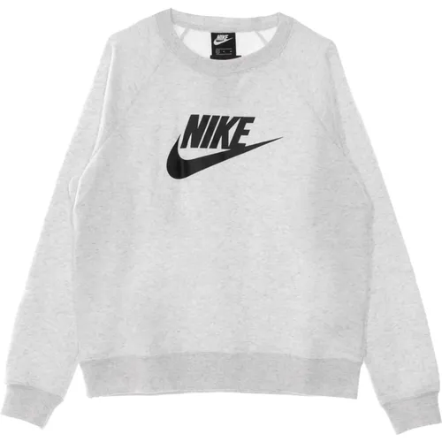 Essential Crew HBR Sweatshirt , Damen, Größe: L - Nike - Modalova