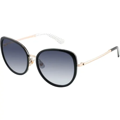 Moderne Schwarze Sonnenbrille , Damen, Größe: 57 MM - Kate Spade - Modalova