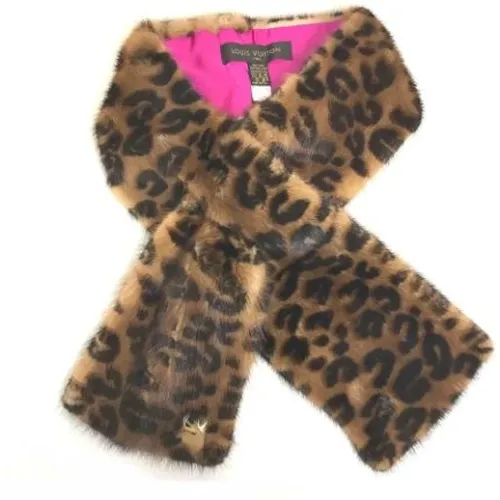 Pre-owned Scarves, female, , Size: ONE SIZE Pre-owned Fur scarves - Louis Vuitton Vintage - Modalova