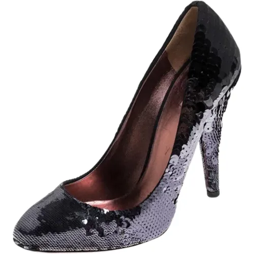 Pre-owned Stoff heels , Damen, Größe: 37 1/2 EU - Miu Miu Pre-owned - Modalova