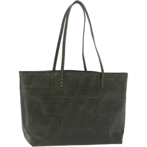 Pre-owned Tote Bags, female, , Size: ONE SIZE Pre-owned Canvas fendi-bags - Fendi Vintage - Modalova