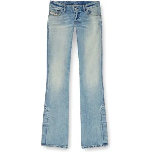 Washed Denim Bootcut Jeans , male, Sizes: W32, W31, W33 - Diesel - Modalova