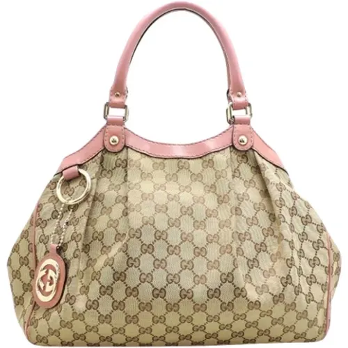 Pre-owned Handbags, female, , Size: ONE SIZE Pre-owned Canvas gucci-bags - Gucci Vintage - Modalova