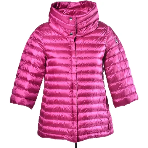 Down jacket in fuchsia nylon , Damen, Größe: XL - Baldinini - Modalova