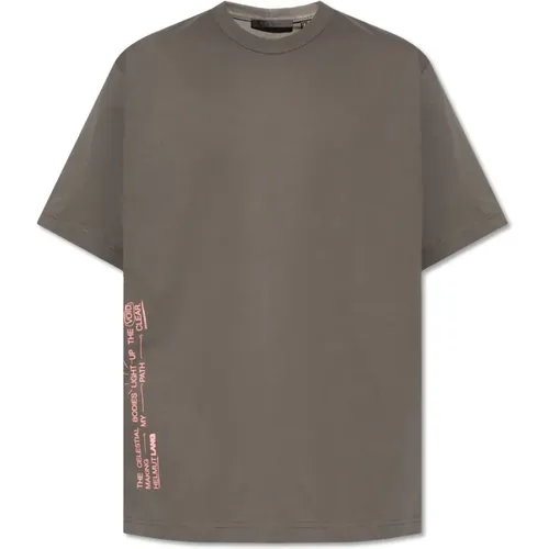 T-Shirt mit Logo , Herren, Größe: M - Helmut Lang - Modalova