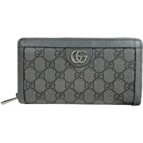 Pre-owned Wallets, male, , Size: ONE SIZE Pre-owned Fabric wallets - Gucci Vintage - Modalova