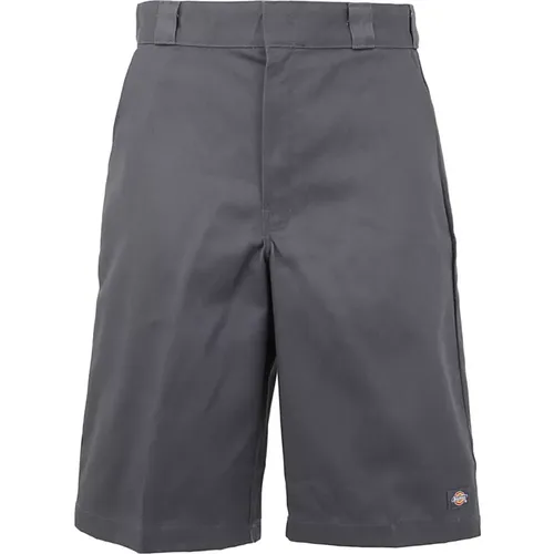 Charcoal Grey Multi Pocket Shorts , male, Sizes: W28, W29 - Dickies - Modalova