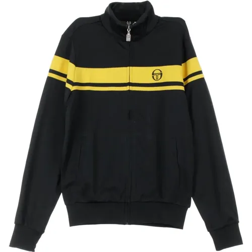 Zip-throughs, male, , Size: XL Tracksuit Jacket Men Young Line /mustard - Sergio Tacchini - Modalova