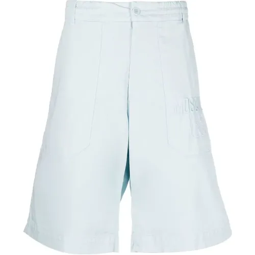 Long Shorts , male, Sizes: 3XL, XL, L, 2XL, M - Moschino - Modalova