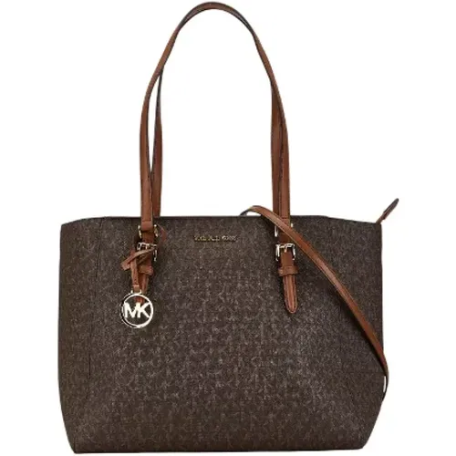 Pre-owned Tote Bags, female, , Size: ONE SIZE Pre-owned Leather shoulder-bags - Michael Kors Pre-owned - Modalova