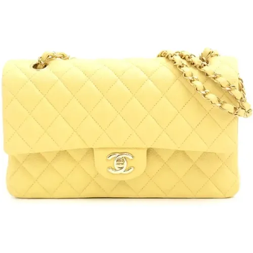 Pre-owned Cross Body Bags, female, , Size: ONE SIZE Pre-owned Leather crossbody-bags - Chanel Vintage - Modalova