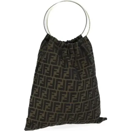 Pre-owned Canvas handbags , female, Sizes: ONE SIZE - Fendi Vintage - Modalova