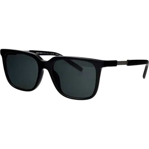 Stylish Sunglasses with Model 0Ar8202U , male, Sizes: 55 MM - Giorgio Armani - Modalova