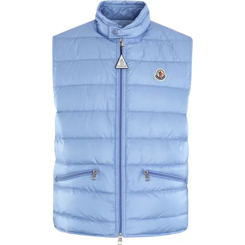 Vests, male, , Size: 2XL Men's Gui Vest, Classic Style - Moncler - Modalova