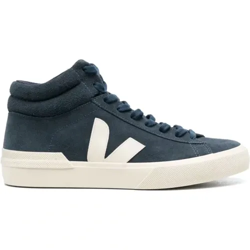 Sneakers, female, , Size: 8 US Suede Sneakers in Nautico/Pierre - Veja - Modalova