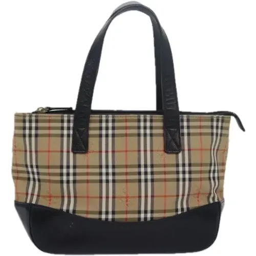 Pre-owned Canvas totes , female, Sizes: ONE SIZE - Burberry Vintage - Modalova