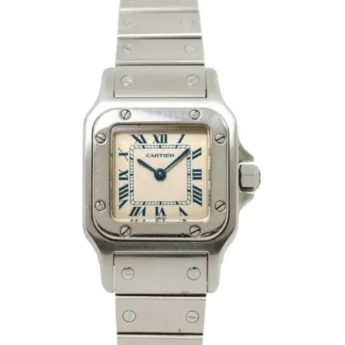 Pre-owned Glass watches , female, Sizes: ONE SIZE - Cartier Vintage - Modalova