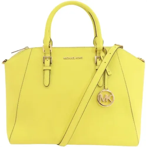 Pre-owned Tote Bags, female, , Size: ONE SIZE Pre-owned Leather totes - Michael Kors Pre-owned - Modalova