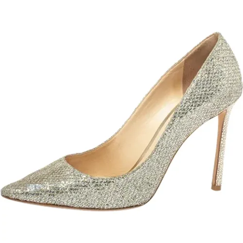 Pre-owned Pumps, female, , Size: 10 US Pre-owned Fabric heels - Jimmy Choo Pre-owned - Modalova