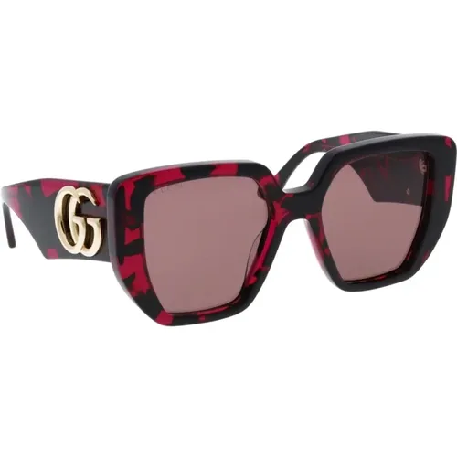 Ikonoische Sonnenbrille für Frauen , Damen, Größe: 54 MM - Gucci - Modalova