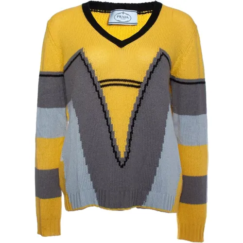 Pre-owned cashmere sweater , female, Sizes: M - Prada Vintage - Modalova