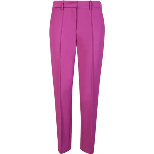 Chinos, female, , Size: 2XS Womens Clothing Trousers Purple Ss23 - Blanca Vita - Modalova