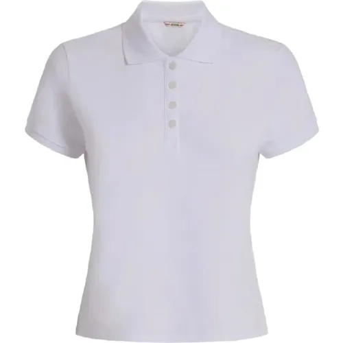 Polo Kurzarm , Damen, Größe: XS - Guess - Modalova